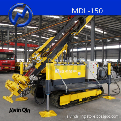 Crawler MDL-150 tough terrain hydraulic drilling rig, instrumentation for dams